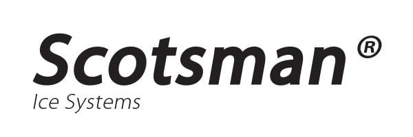 A black and white logo of the company potsmach.